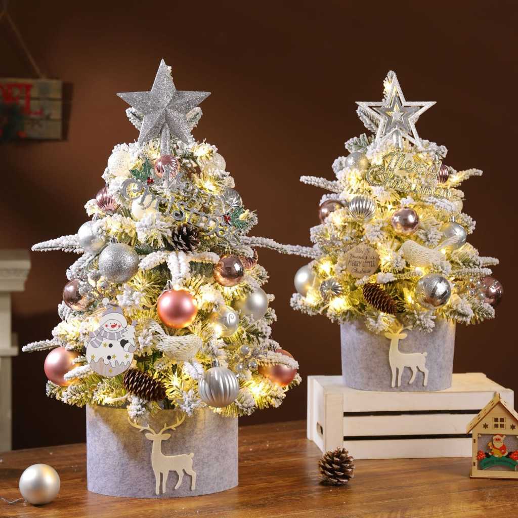 Pohon Natal Snow/Pohon Natal Christmas/Pohon Natal Meja/Pohon natal