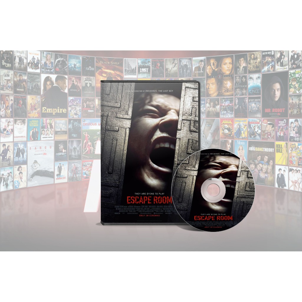 Koleksi DVD Film Escape Room & Escape Room Tournament Of Champions (2019-2021)