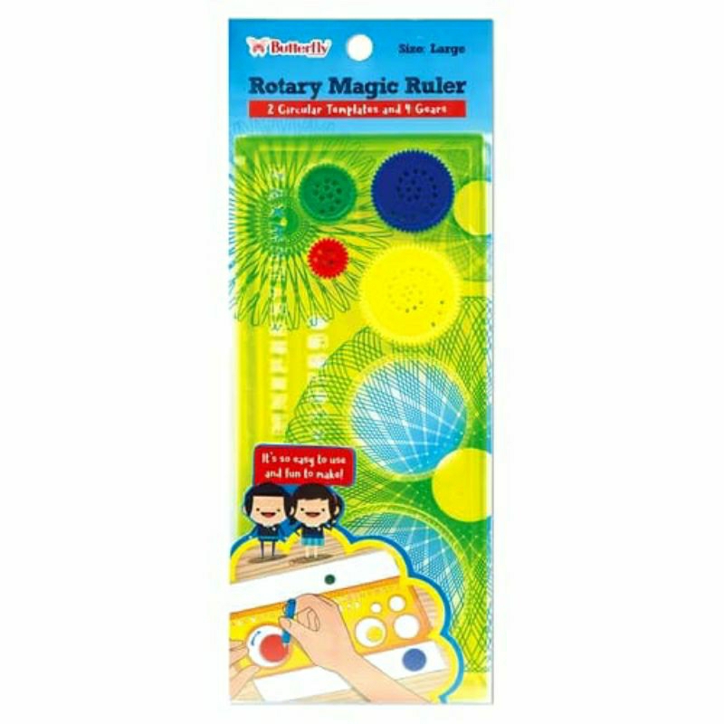 

PENGGARIS ROTARY LARGE BUTTERFLY