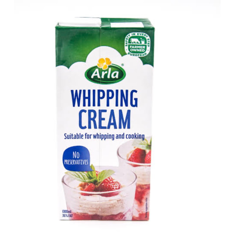 

ARLA WHIPPING CREAM 1L