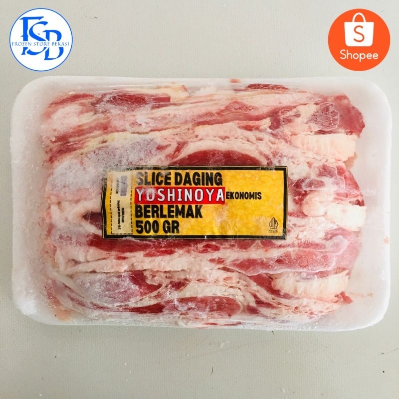 

BEEF SLICE YOSHINOYA EKONOMIS 500GR