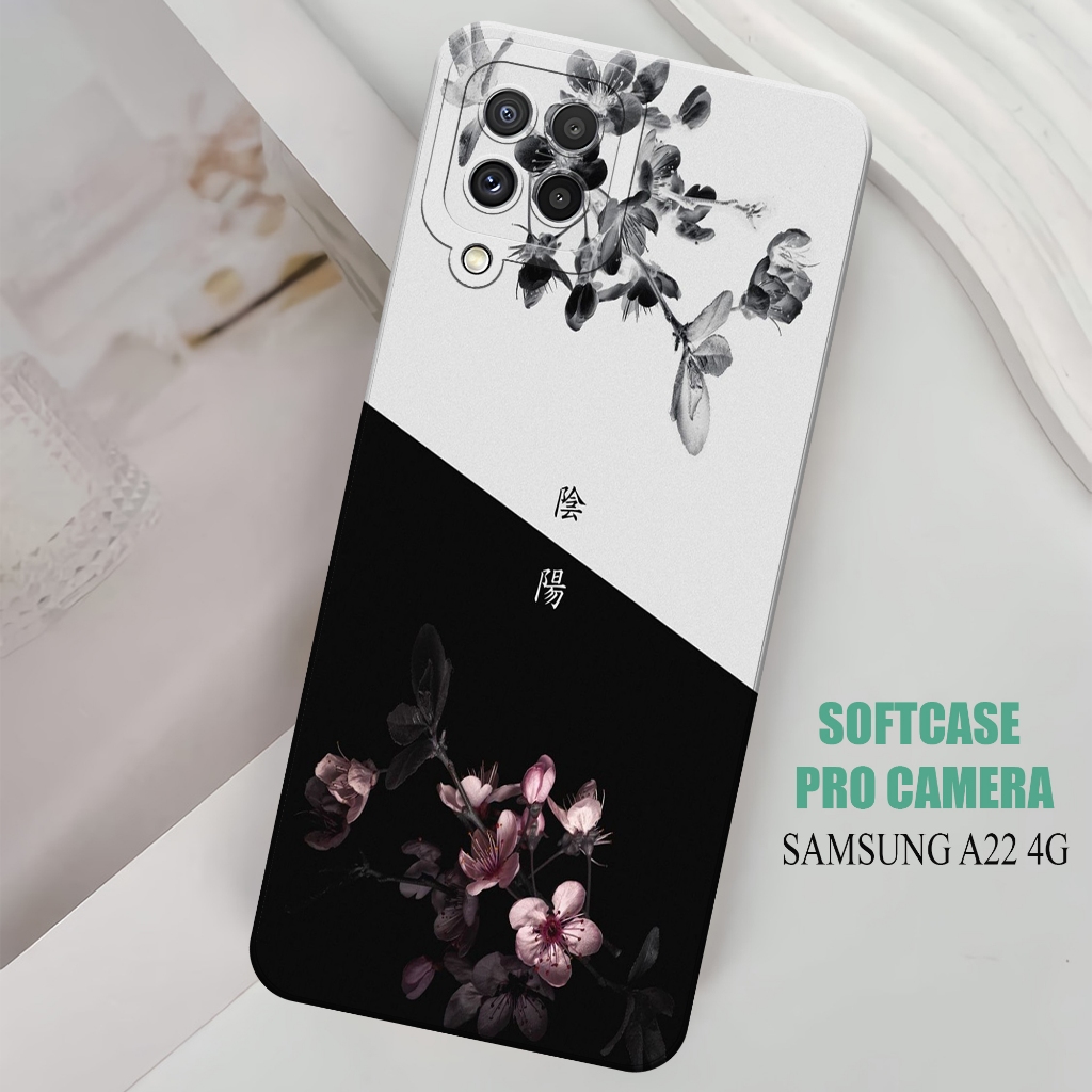 Case SAMSUNG  A22 4G - SAMSUNG  A22 4G  Terbaru - Softcase  SAMSUNG  A22 4G  - Softcase Pro Camera -