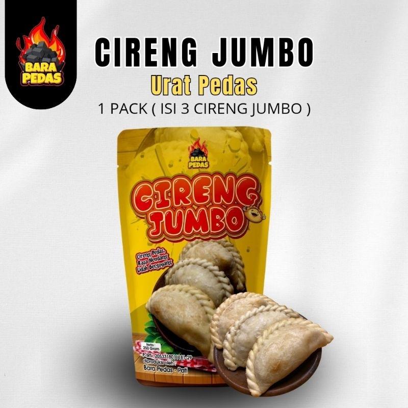 

CIRENG JUMBO URAT PEDAS VIRAL NETTO 250 GRAM BARA PEDAS