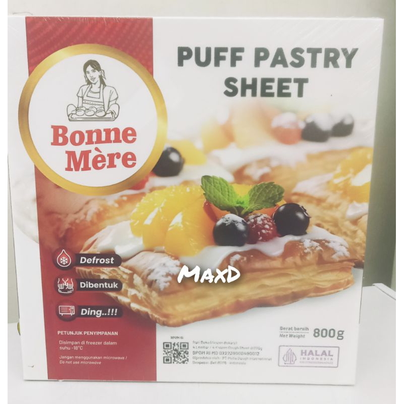 

Bonne Mere Puff Pastry Sheet 800 gr