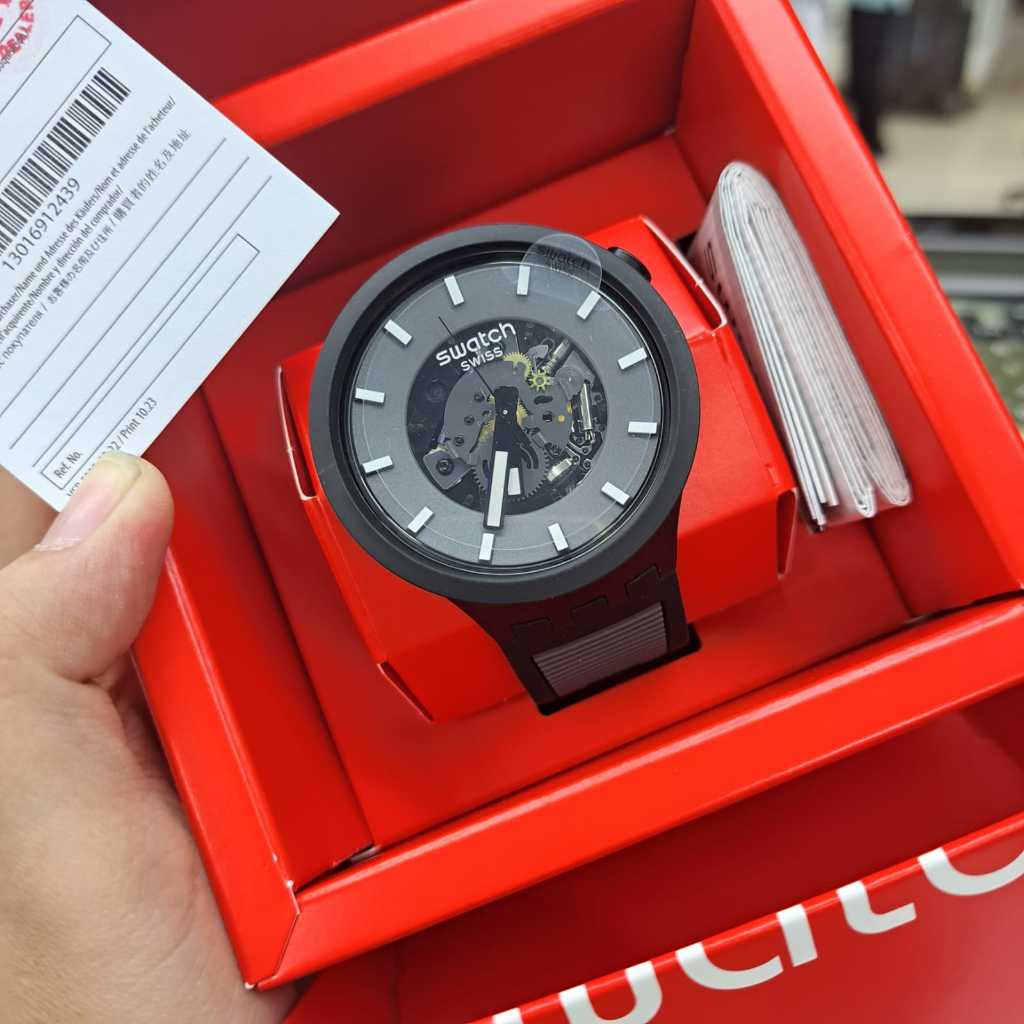 SWATCH SB05B113 Big Bold Jam Tangan Pria