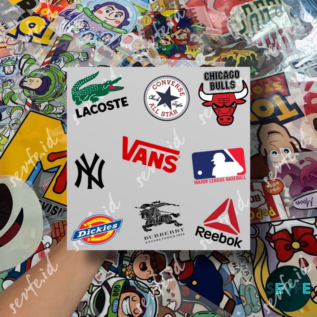 Stiker Sablon Setrika Sablon LOGO BRAND C
