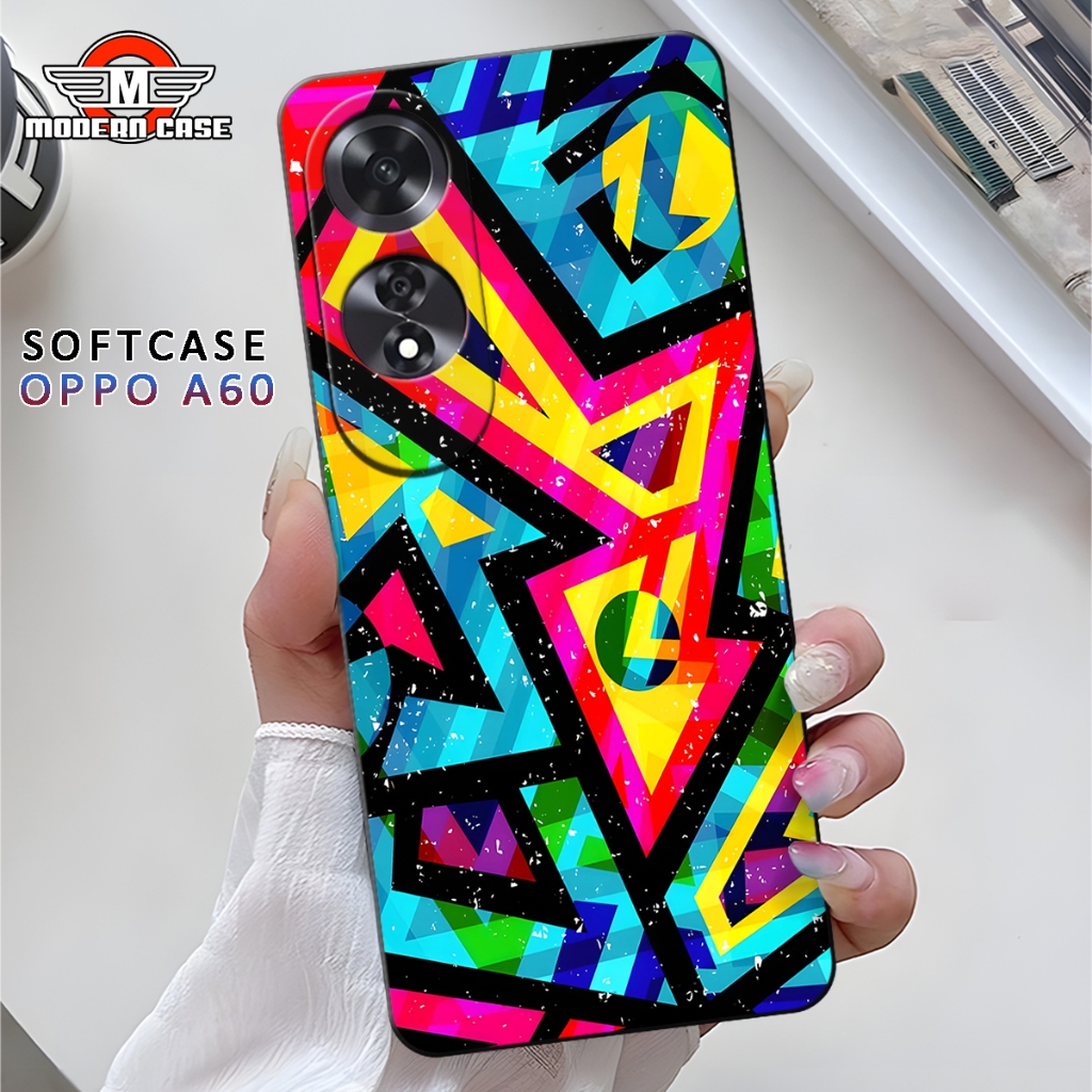 Softcase Silikon Untuk OPPO A60 New 2024 - Case Hp - Case Murah Berkualitas - Casing Hp Oppo - Softc