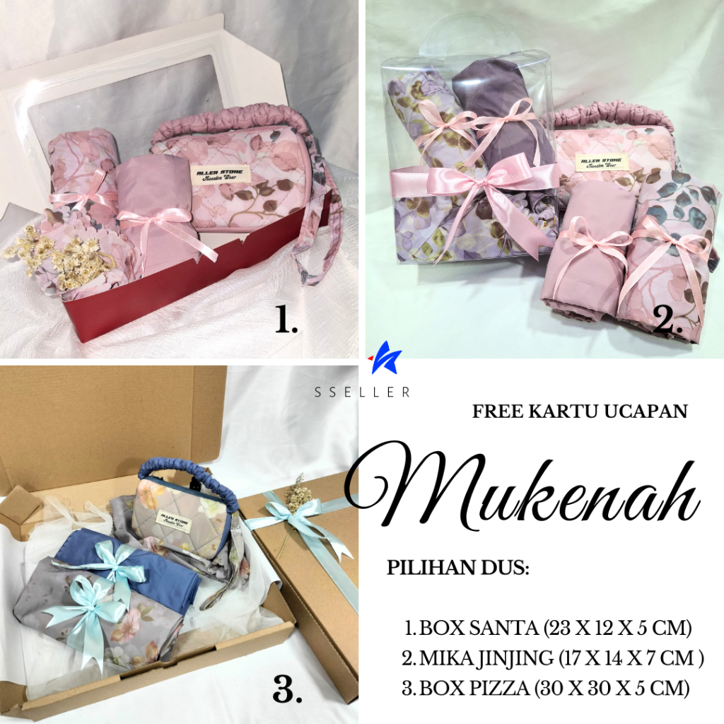 

Kustom Hampers MUKENAH - Link Packaging Khusus Hampers Request Free Kartu Ucapan