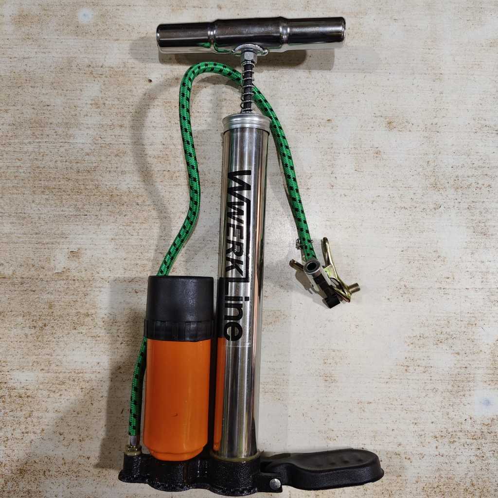 POMPA BAN SEPEDA MINI WERKLINE CHROME