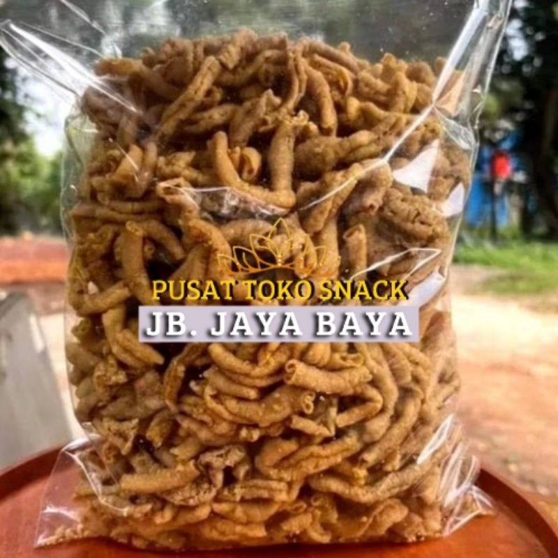 

100 gram - usus pedas original kerispy / keripik usus/ usus original / kripik usus / Crispy Keripik Pedas Cemilan Kering Goreng Snack Makanan Kripik Manis Food Camilan Ayam