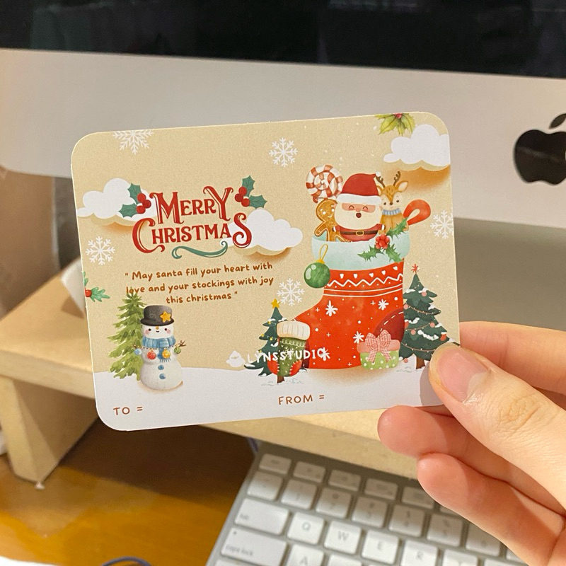 

Christmas Greetings Card by lynsstudioe