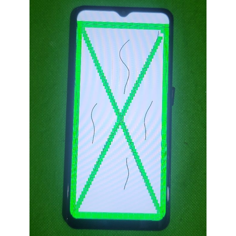 lcd sett frame samsung a04s minus garis2