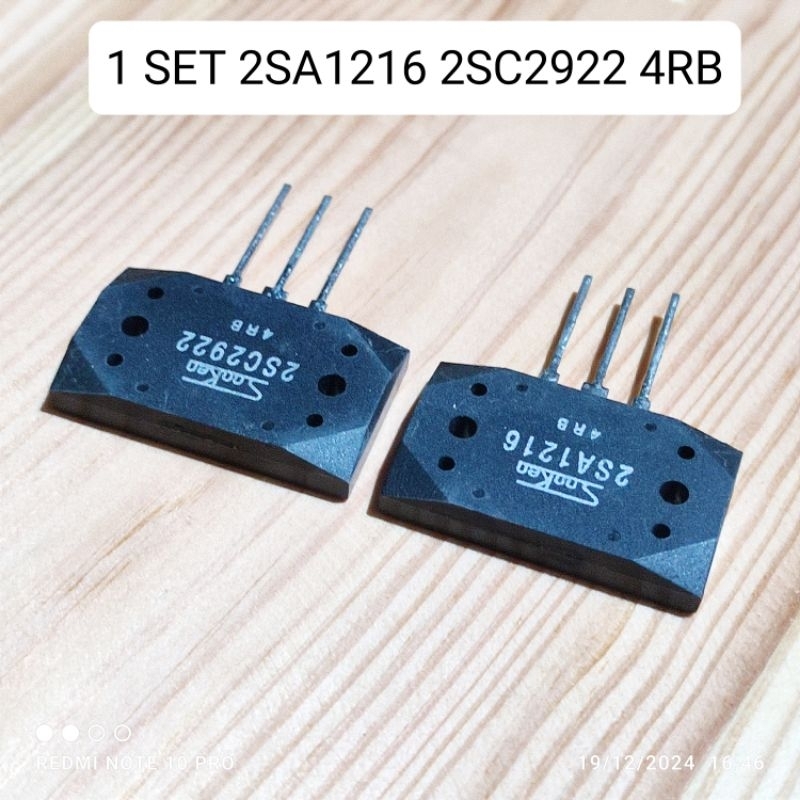 TRANSISTOR SANKEN 2SA1216 A1216 / 2SC2922 C2922  4RB RRT