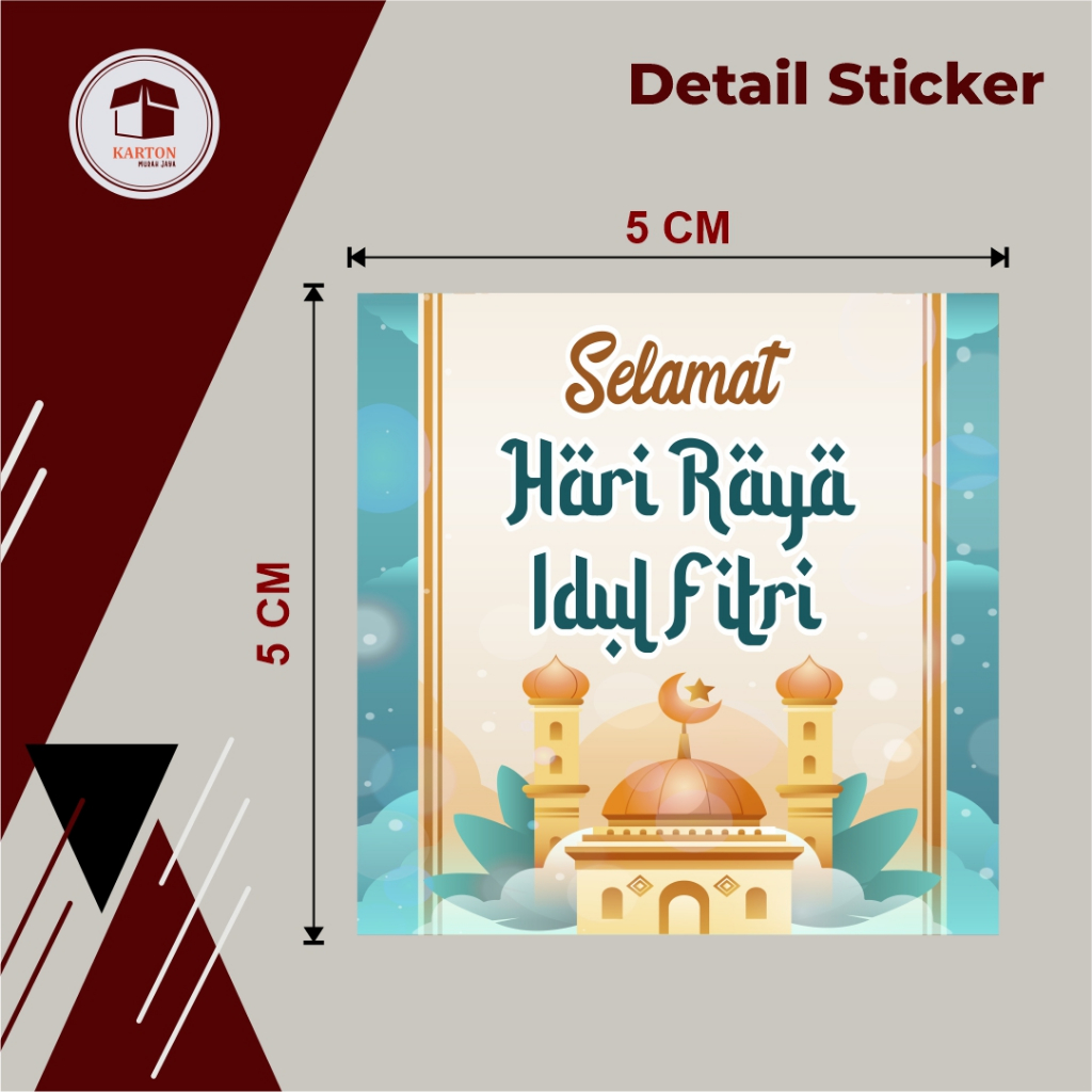 

STIKER KOTAK TEMA IDUL FITRI/ STIKER BOX/STIKER TOPLES/STIKER SERBAGUNA