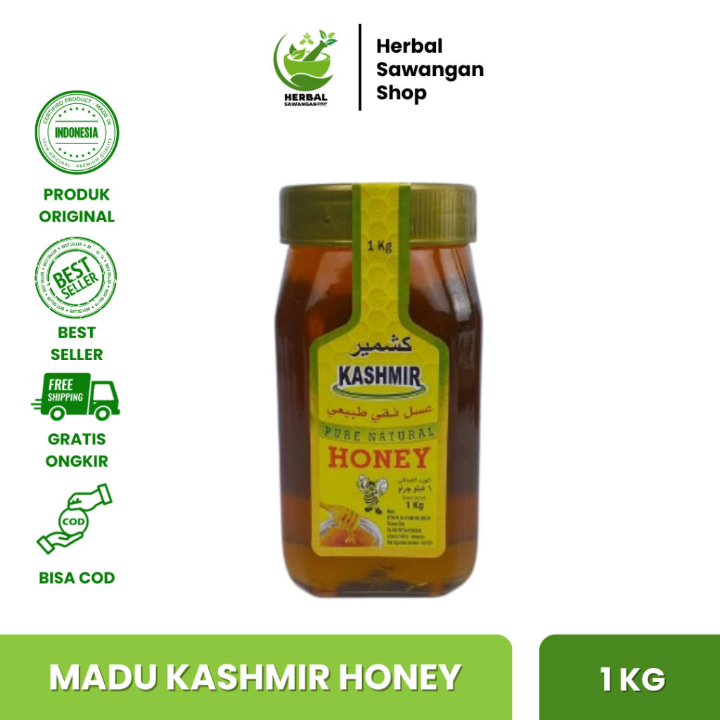 

Madu Kasmir 1 kg Pure Natural Honey Original Termurah ( kemasan Baru )