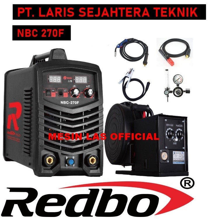Mesin Las Redbo Pro MIG 270 F Trafo Las Inverter IGBT Garansi 1 Tahun