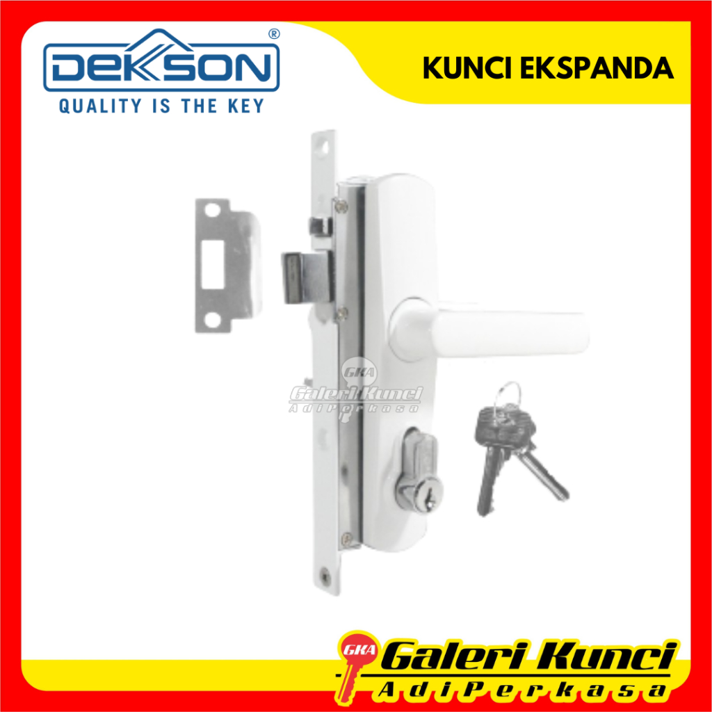 Kunci Ekspanda DEKKSON DEKSON KC 8203 IVORY Kunci Pintu Kawat Nyamuk