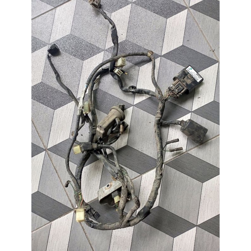 kabel body ECU kiprok Supra x 125 injeksi fi kode k41 original second