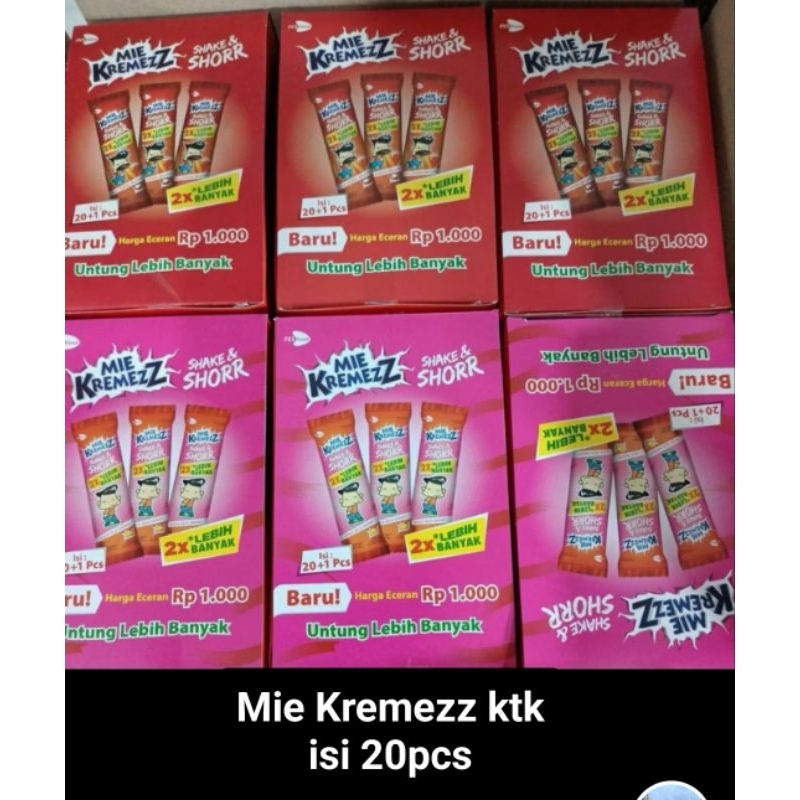 

MIE KREMEZZ SHORR KTK ISI 20PCS