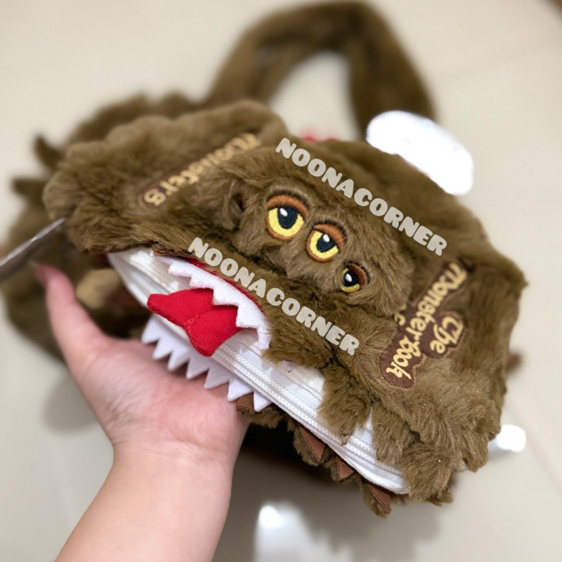 

Miniso ‼️ Plush Stationery Case / Kotak Pensil The Monster Book of Monsters Harry Potter Collections (25x10x3cm)