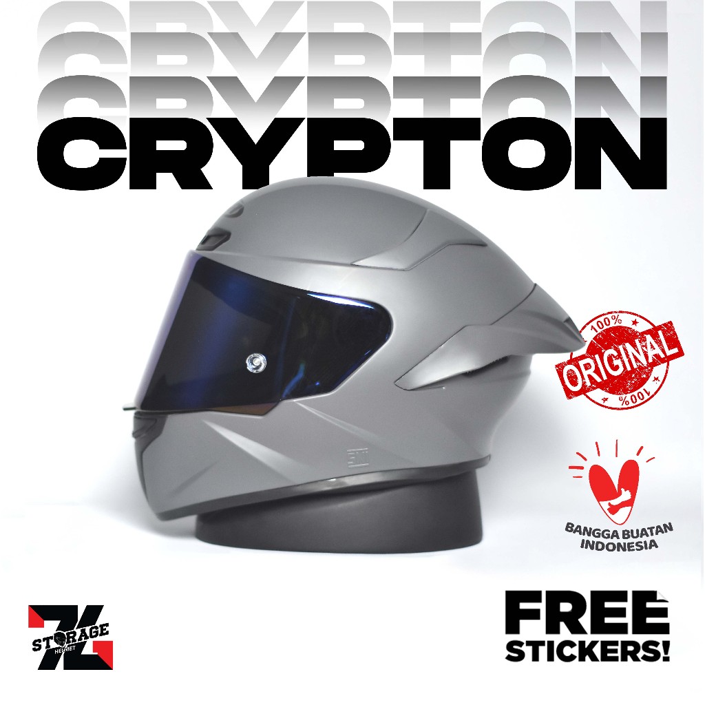 Helm Full Face MLA CRYPTON Original Murah Berkualitas