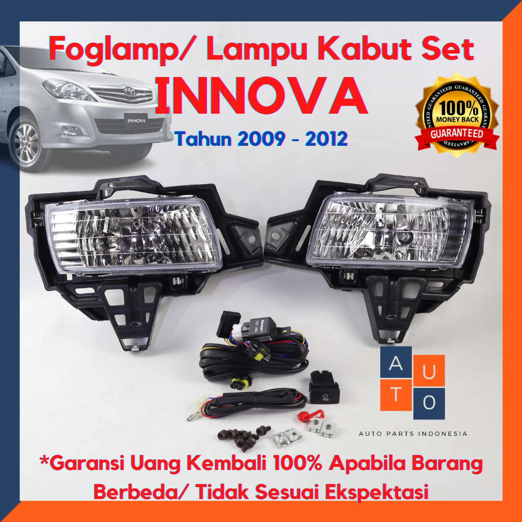 FOGLAMP TOYOTA INNOVA 2009 - 2011