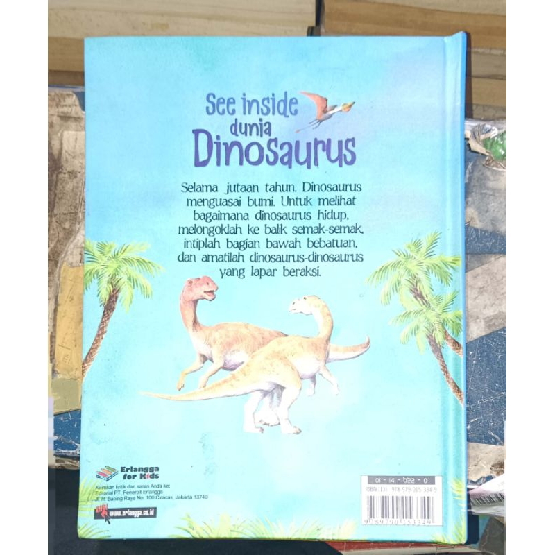 BUKU SEE INSIDE DUNIA DINOSAURUS