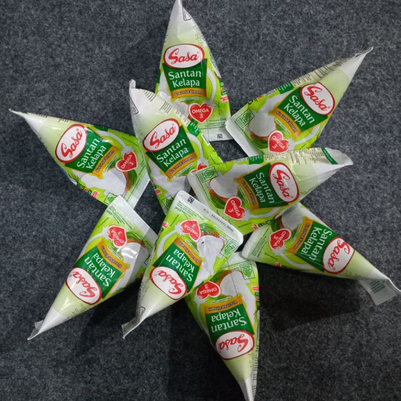 

Sasa Santan Kelapa Coconut Cream 65 Ml Segitiga Kerucut