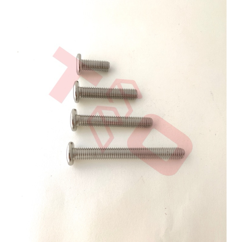 Baut JCBC M8x25 SS304 isi 5 pcs - JCBC 8x25 SUS 304 - knockdown M8 x 25 Stainles