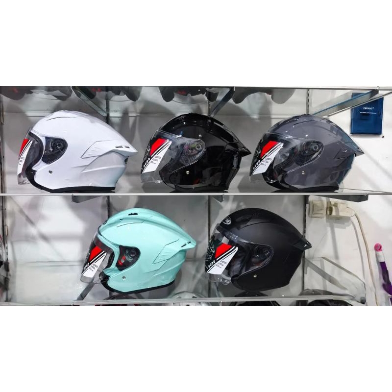 Helm RPM speed solid helm remaja pria wanita terbaru SNI