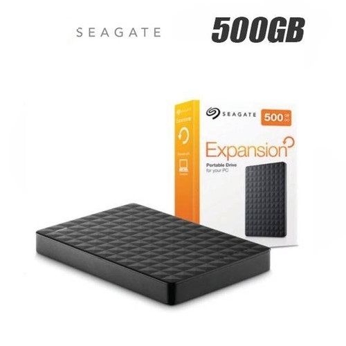 HDD Hardisk Eksternal External 2.5" - Seagate 500GB Hitam