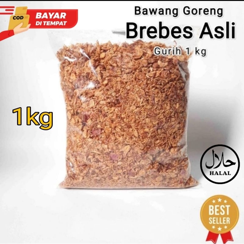 

Bawang Goreng 1 kg [ C ] Renyah •Berkualitas Asli Brebes Spices Rempah -Bahan masakan