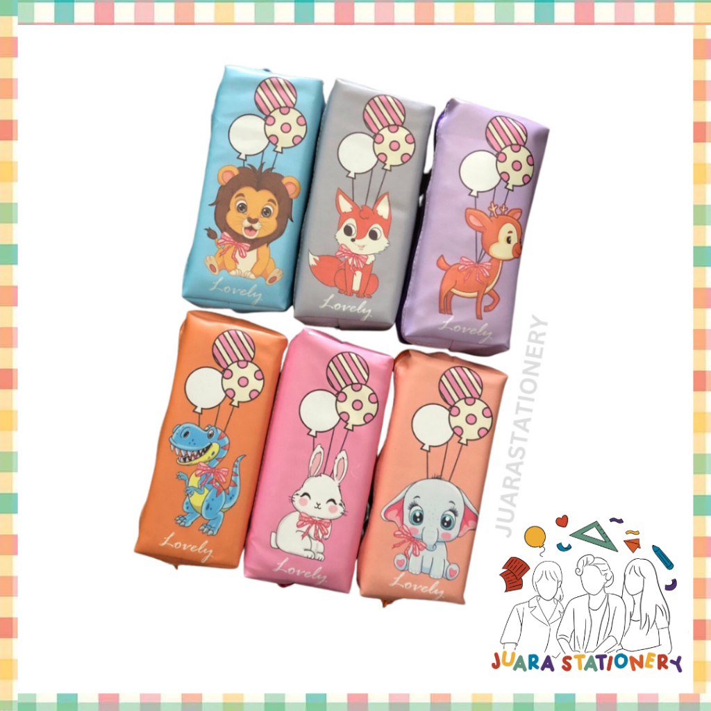 

Tempat Pensil Print Animal Hewan (2080) / Tepak Pensil / Kotak Pensil / Pencil Case