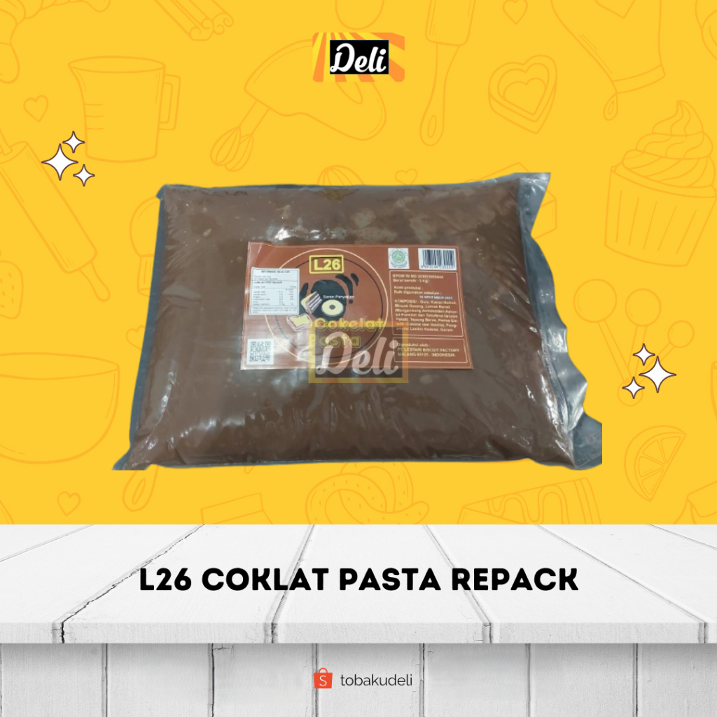 

Selai Isian Filling L26 Pasta Coklat Kemasan 5kg
