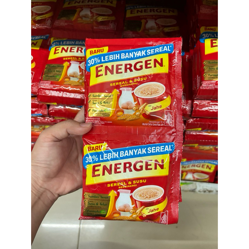 

ENERGEN SEREAL JAHE RENCENG 32gr