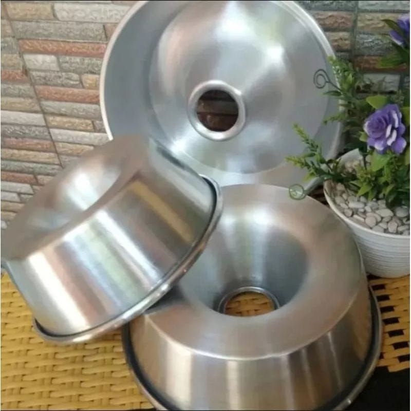 loyang tulban press tanpa sambungan 14 16 18 20 22 24cm loyang..