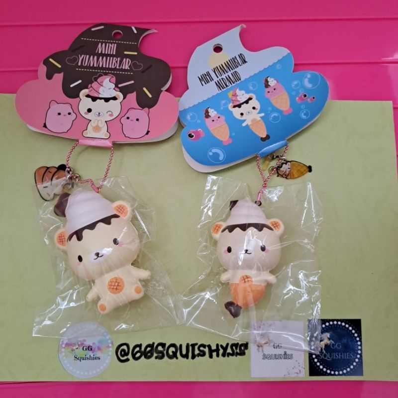 ONLY 100 IN THE WORLD Mini Rare Yummiibear Mascot White by creamiicandy punimaru squishy murah origi