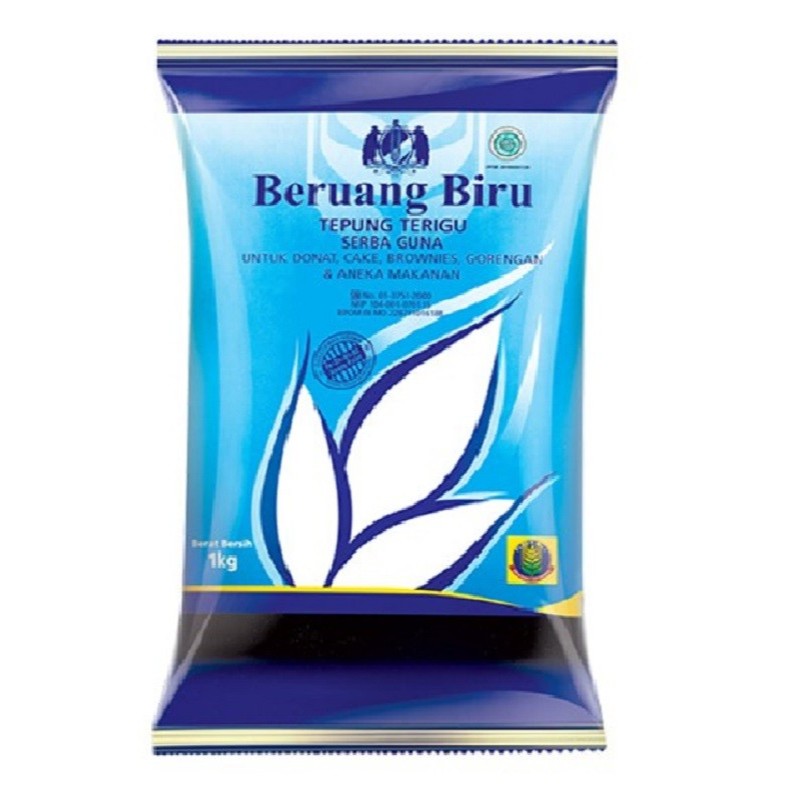 

tepung terigu beruang biru 1 kg