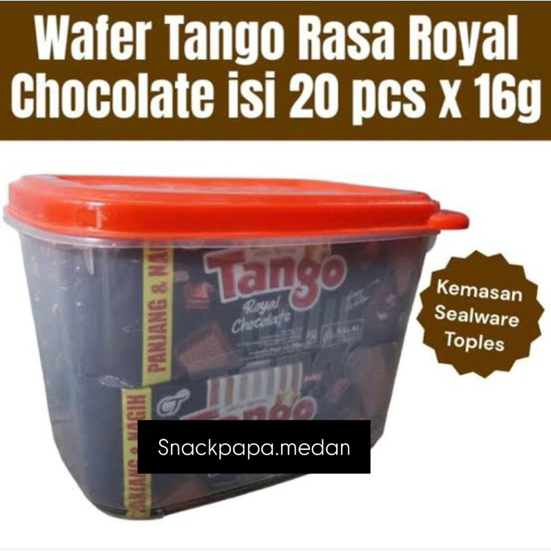 

TANGO SEALWARE | WAFER TANGO RENCENG 16G [ ISI 20 PCS + FREE TOPLES ] | TANGO OT HANYA….