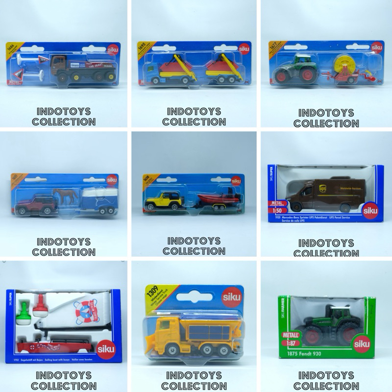 Siku Diecast (Collection 1)