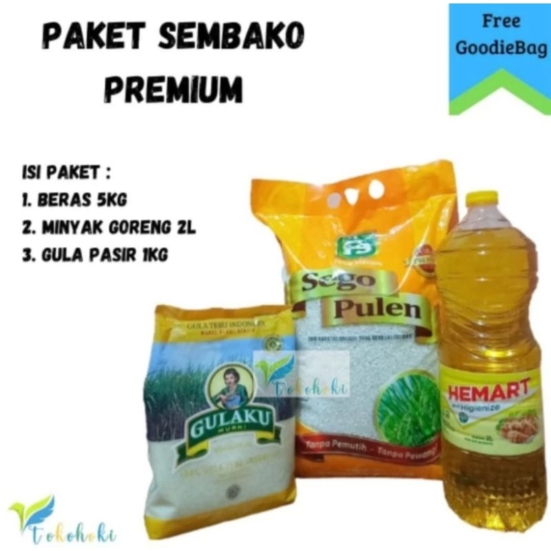 

PAKET SEMBAKO PREMIUM