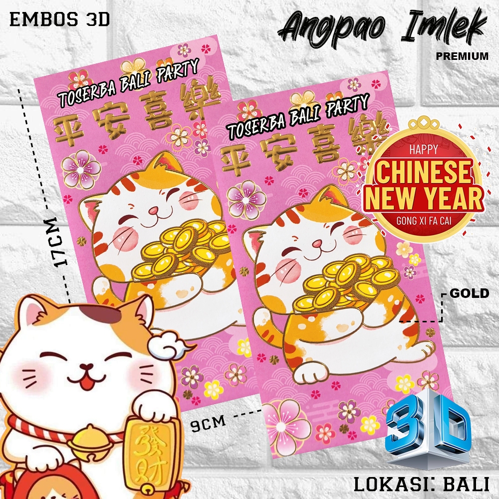 

KERTAS ANGPAO IMLEK LUCKY CAT 4 PREMIUM