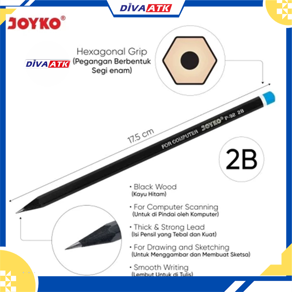 

PENSIL 2B JOYKO P-92