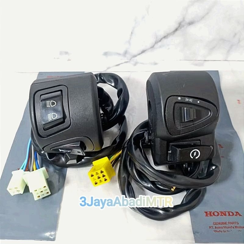 SWITCH SAKLAR KANAN KIRI K16 HONDA SCOOPY KARBU LAMA SCOOPY FI SCOOPY ESP SCOPY 2010 - 2019