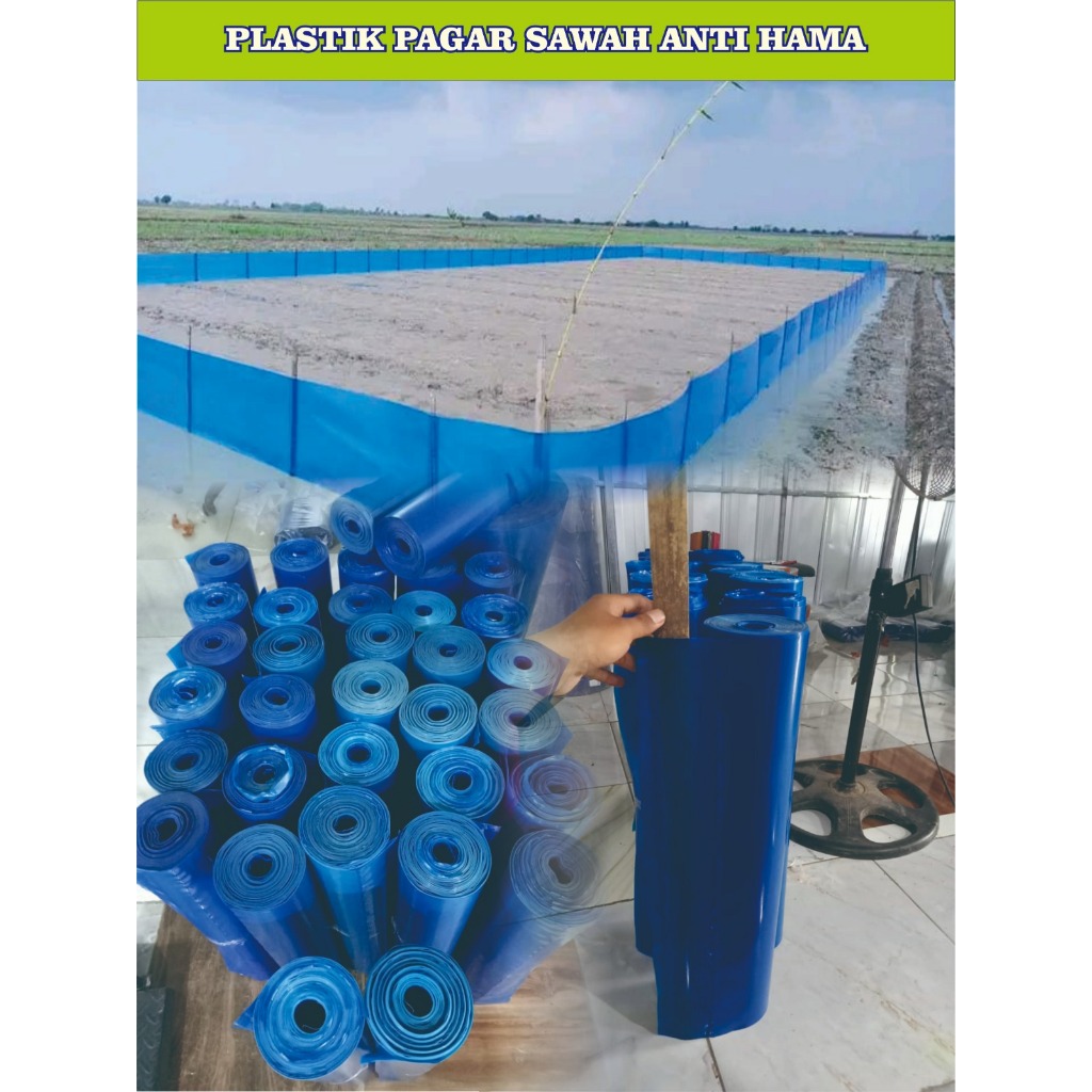 PLASTIK FIBER SAH ANTI TIKUS TEBAL 200 MICRON PLASTIK PINIAN PLASTIK