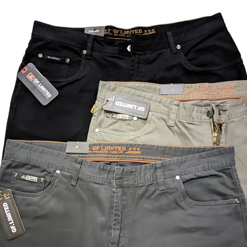 CELANA PANJANG KANVAS GF LIMITED SIZE JUMBO ORIGINAL