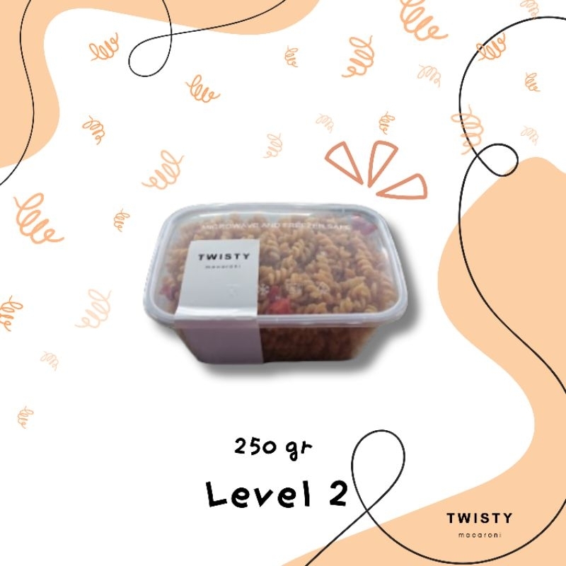 

Twisty Macaroni 250 gr Level 2