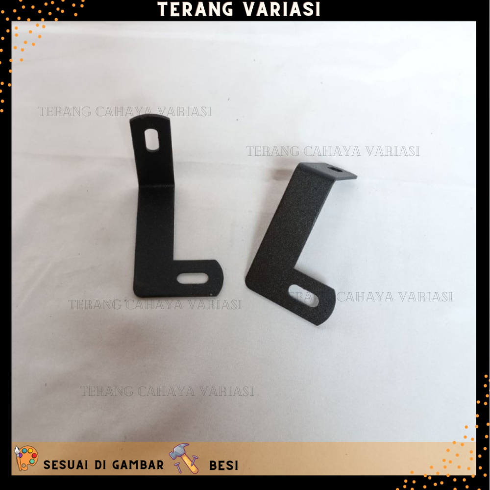 BRACKET LAMPU TEMBAK YAMAHA LEXI 155 BREKET LAMPU FOGLAMP LEXI BRAKET BESI LAMPU D2 BAWAH KOLONG DEP