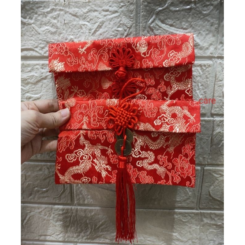 

Angpao Kain Variasi ada Emboss / Angpao Kain Imlek / Angpao Chinese New Year