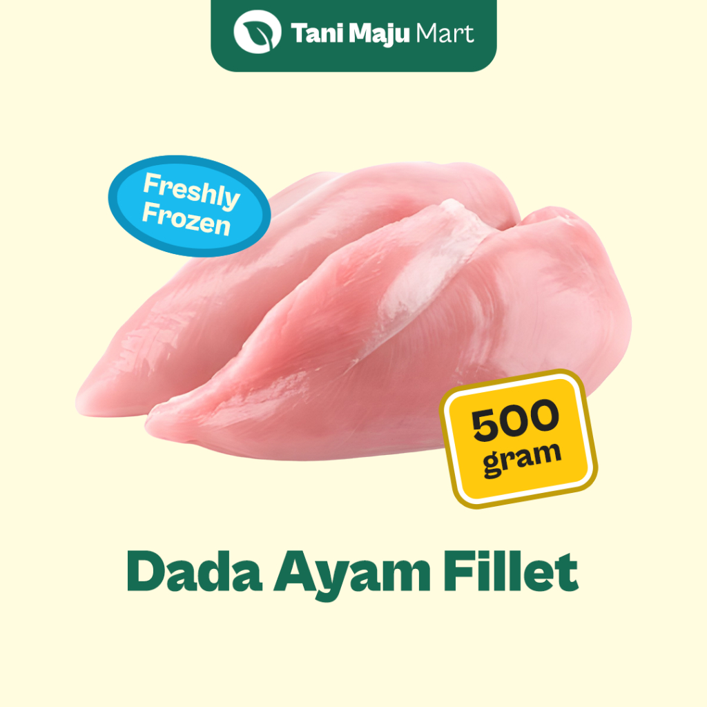 

Dada Ayam Fillet Boneless Chicken Breast Fresh (500 Gram) - INSTANT / SAMEDAY - Unggas & Telur